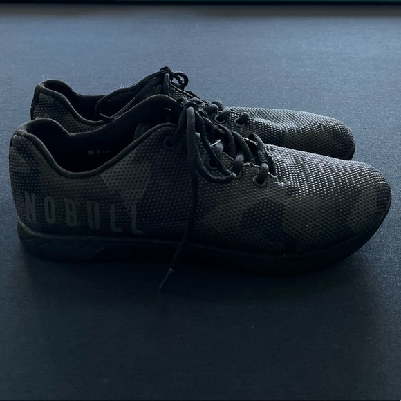NOBULL Shoes Nobull Black Camo Trainer Size Mens Poshmark